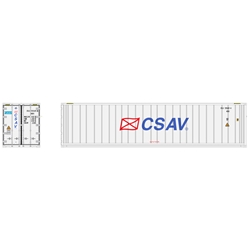 Atlas 20006722 - HO 40Ft Refrigerated Container - CSAV Set #1 (3 pkg) 