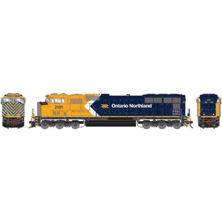 Athearn Genesis G71226 - HO SD70M - DCC & Sound - Ontario Northland/ONT Flared #2121