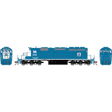 Athearn 72192 - HO RTR SD40-2 - DCC & T2 Sound - EMD Lease (EMDX) #6345