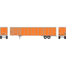 Athearn RTR 72784 - HO 53ft Wabash Plate Trailer - Owner Operator #2 #A430139