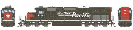 Athearn 73153 - HO SD40T-2 - DCC & Sound - Southern Pacific (Speed Letter) #8256