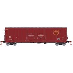 Athearn RTR 67732 - HO 50ft Evans Double-Door Plug Boxcar - Wisconsin Central #1003