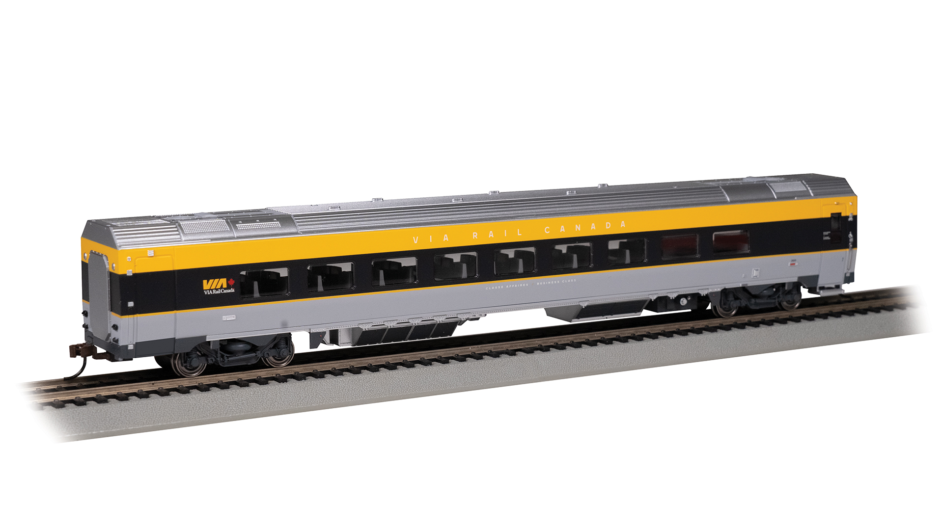 Bachmann 74507 - HO Siemens Venture Passenger Car - VIA Rail Canada Business #2600