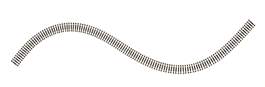 Atlas Model Railroad 500 - HO Scale Code 83 Flex-Track Brown Tie 25 pcs