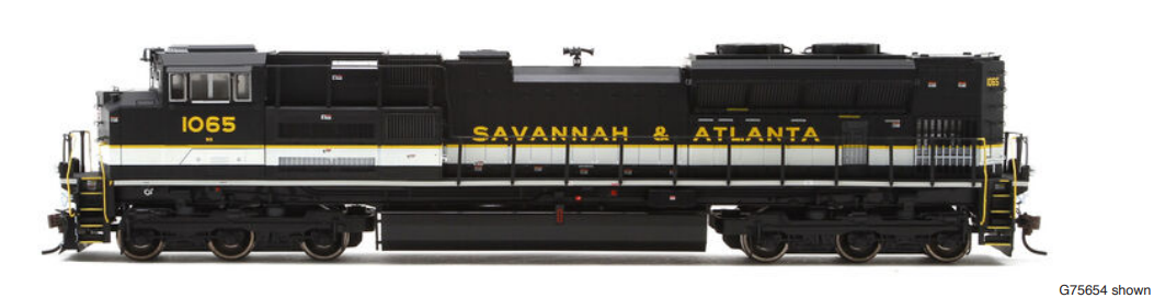 Athearn Genesis G75554 - HO EMD SD70ACe Diesel - DCC Ready - Norfolk Southern (Savannah & Atlanta Heritage) #1065