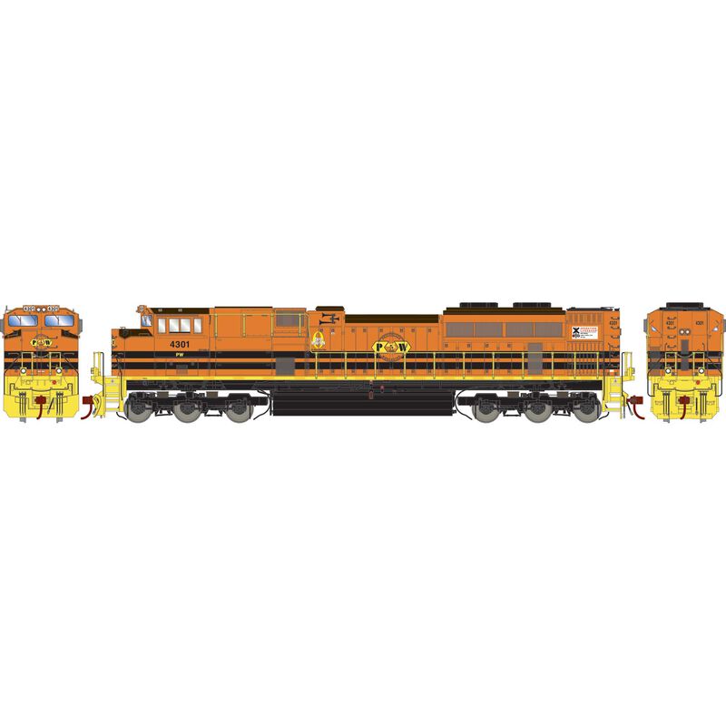 Athearn Genesis G75664 - HO EMD SD70M-2 Diesel - DCC & Sound - Providence and Worcester Railroad P&W #4301