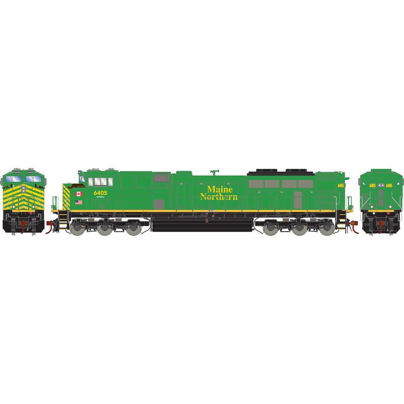 Athearn Genesis G75670 - HO EMD SD70M-2 Diesel - DCC & Sound - New Brunswick Southern Railway (Maine Northern) #6405