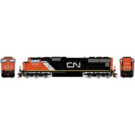 Athearn Genesis G75823 - HO SD75I - DCC & Sound - Canadian National #5733