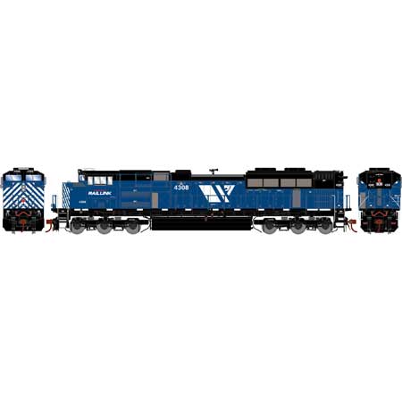 Athearn Genesis G75846 - HO SD70ACe - DCC & Sound - Montana Rail Link (MRL) #4308