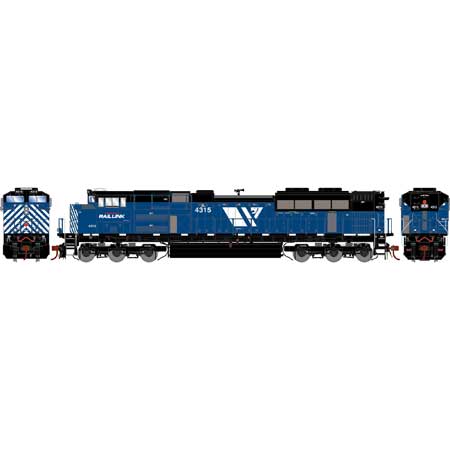 Athearn Genesis G75848 - HO SD70ACe - DCC & Sound - Montana Rail Link (MRL) #4315
