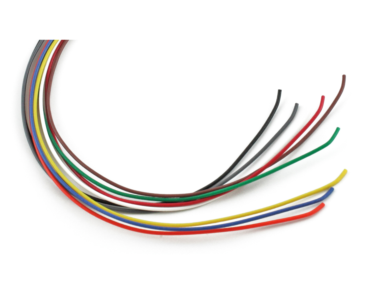 SoundTraxx 810147 - Ultra Flexible Hookup Wire, 10ft 30AWG, Green w/ Yellow Stripe