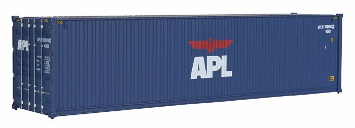 Walthers SceneMaster 8251 - HO 40ft Hi-Cube Corrugated Side Container - APL