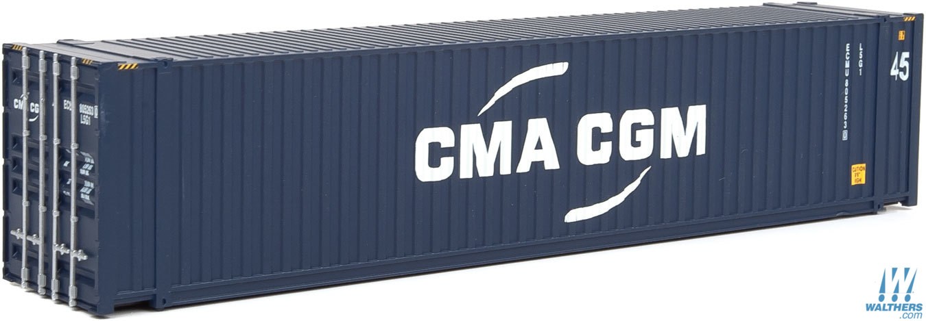 Walthers SceneMaster 8569 - HO 45ft CIMC Container - CMA-CGM