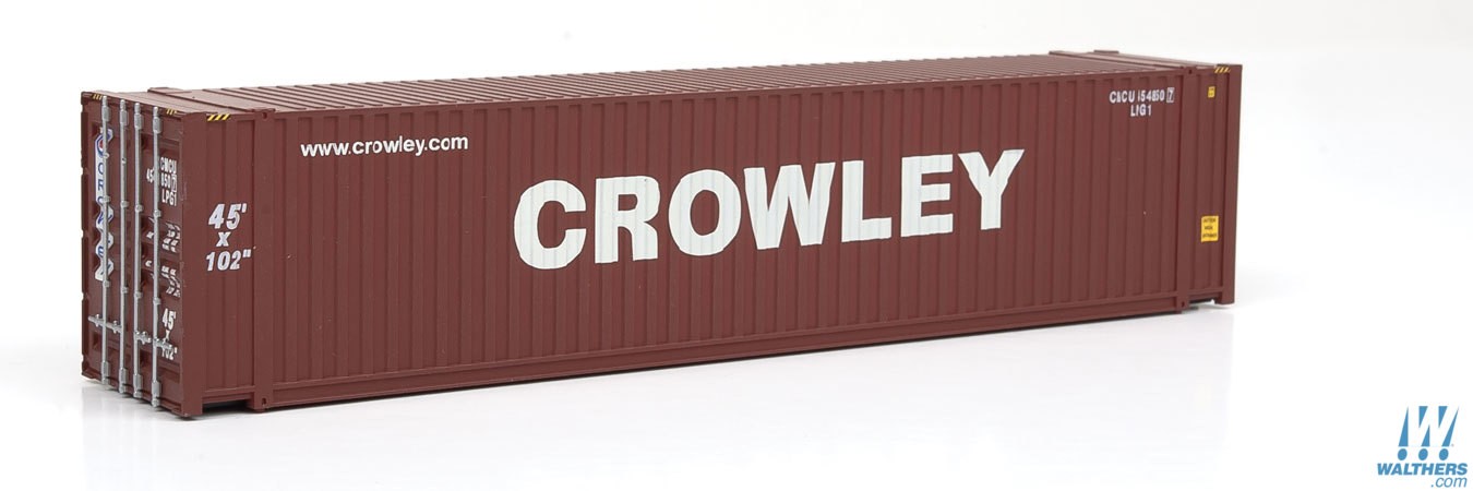Walthers SceneMaster 8571 - HO 45ft CIMC Container - Crowley