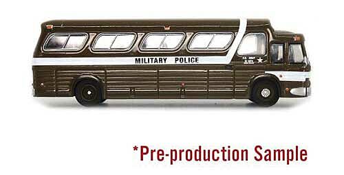 Iconic Replica 87-0289 - 1:87 1966 GM 4107 - Military Police Bus