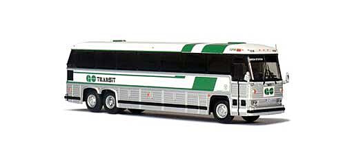 Iconic Replicas 870329 - 1:87 1985 MCI MC-9 Motorcoach Bus - Go Transit