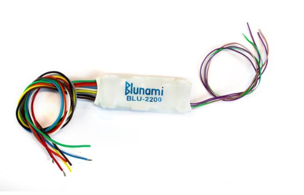 SoundTraxx 884607, Blunami BLU-2200 Bluetooth Controlled Tsunami2 DCC Sound Decoder, Steam-2