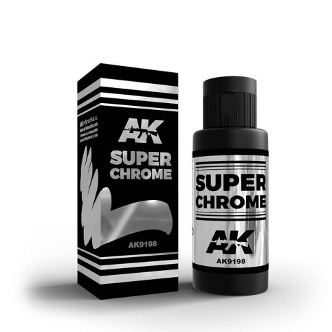 AK Interactive 9198 - Super Chrome Paint - 60mL