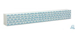 Walthers SceneMaster 3150 HO Scale - Wrapped Lumber Load for 72 FT Centerbeam Flatcar - Apollo Forest Products 
