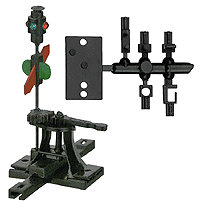 Caboose Industries 103 - HO High-Level Switch Stand Kit - Rigid .190inch Travel w/Selectable End Fittings