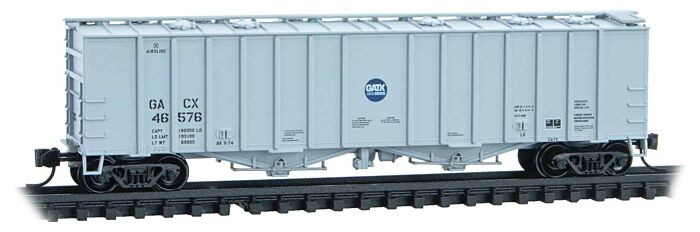 Micro Trains 09800201 - N Scale 50Ft Airslide Covered Hopper - General American Transportation Corp. GATX #46576