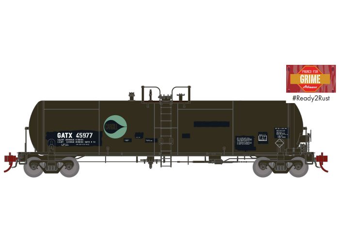 Athearn Genesis G40203 HO - GATC 20,000-Gallon GS Tank - GATX/Cargill (3)pkg