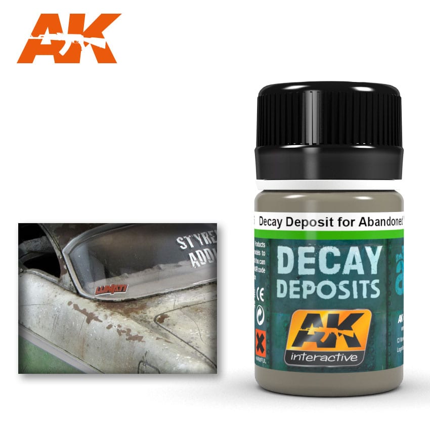 AK Interactive 675 Decay Deposit for Abandoned Vehicles Enamel Paint 35ml