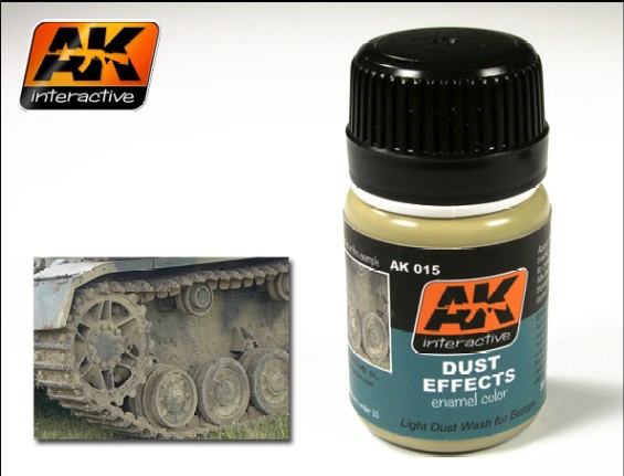AK Interactive 15 - Dust Effects -  Enamel Paint - 35ml Bottle