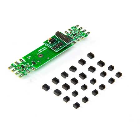 Athearn 67240 - HO DC-21 Pin Motherboard for LEDs (1)