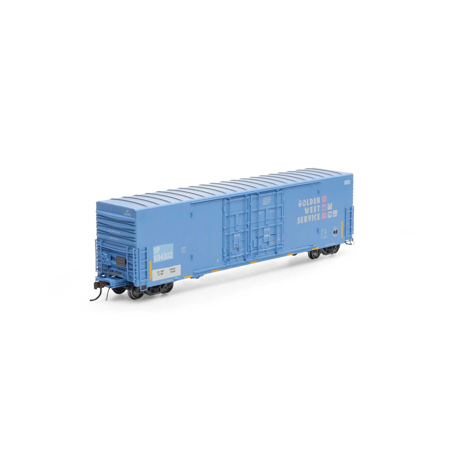 Athearn Genesis G73022 - HO 50ft PC&F, 8ft & 6ft Boxcar - SP/GWS #694302