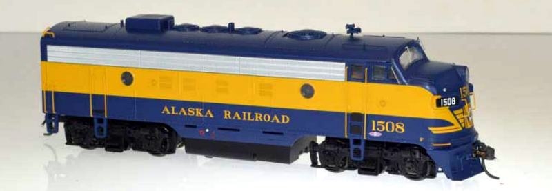 Bowser Executive Line Diesel F7a DCC & ESU Lok Sound Alaska Railroad #1508