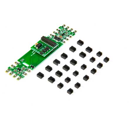 Athearn Genesis G67141 HO - DC-21 Pin Motherboard for LEDs pkg(3)