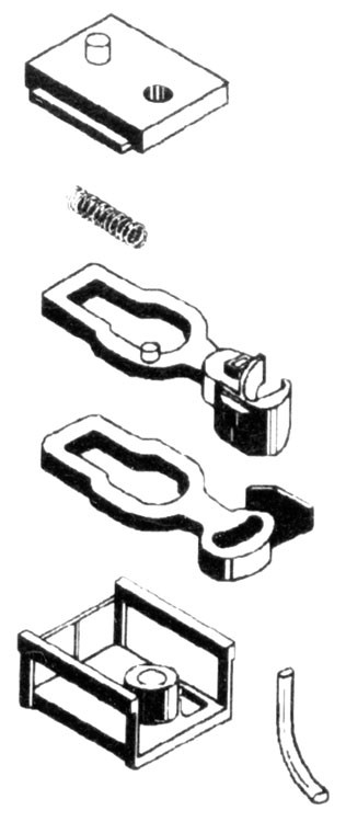 Micro Trains Line 102014 - N Body Mount Couplers - Short Shank w/Draft Gear Boxes (2 pair)