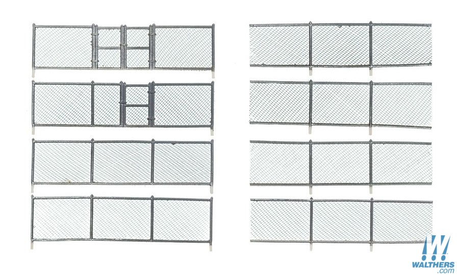 Woodland Scenics 2993 - N scale Chain Link Fence - Kit