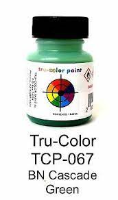 Tru Color Paint 067 - Acrylic -BN Cascade Green- 1oz