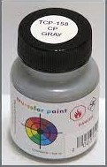 Tru Color Paint 158 - Acrylic -CP Rail Gray 1oz