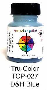 Tru Color Paint 027 - Acrylic -D&H Blue - 1oz 
