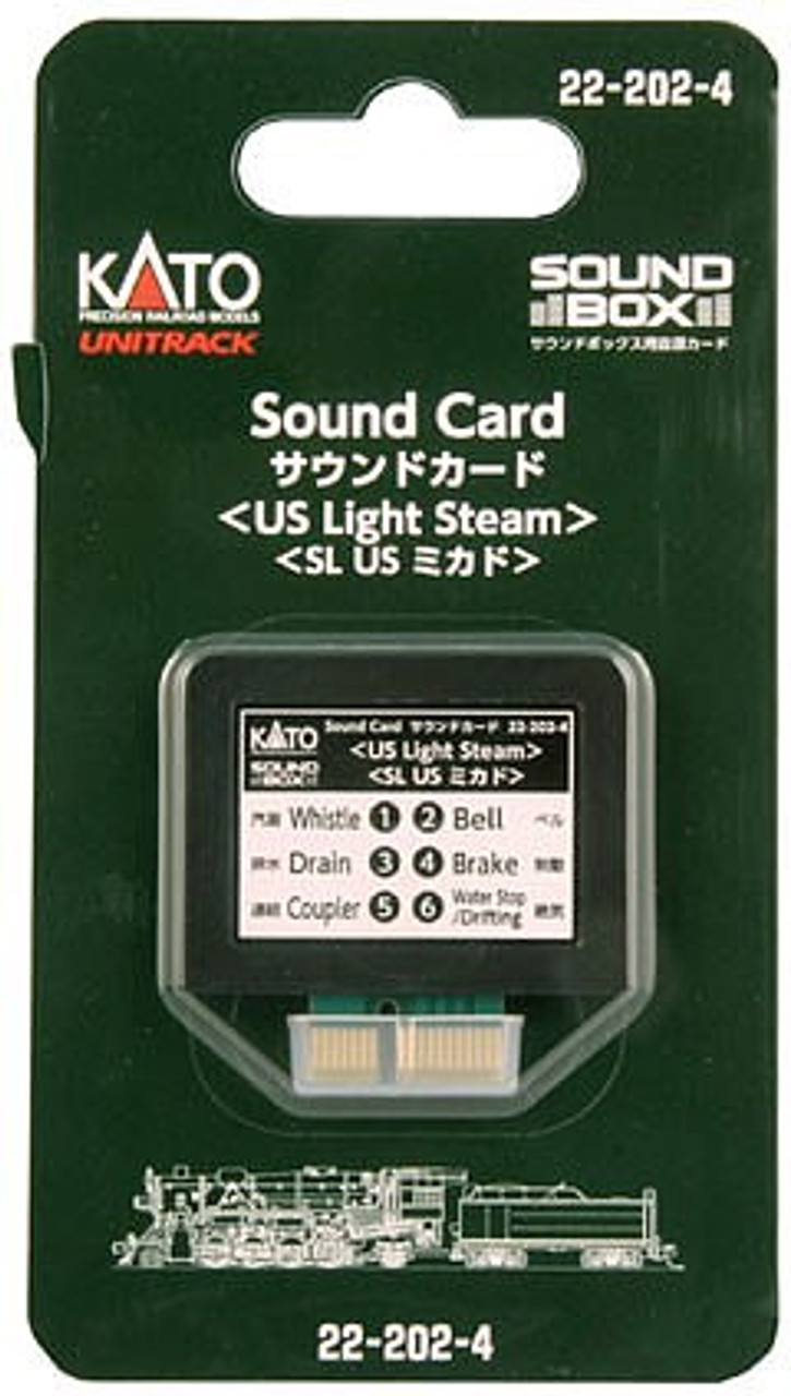 Kato 222024 - Soundbox Sound Card - U.S. Light Steam Sound Files