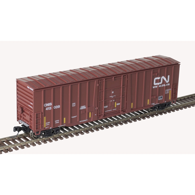 Atlas 50005452 - N Scale NSC 5277 50Ft Plug-Door Boxcar - Canadian National CNIS #413115