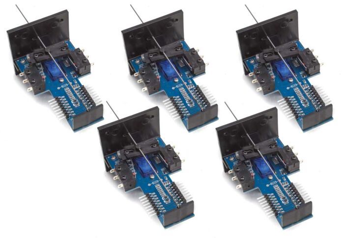 Walthers Layout Control System 501 - Vertical-Mount Switch Machine (5pk)