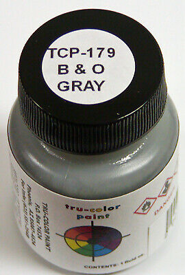 Tru Color Paint 179 - Acrylic - C&O/B&O Gray - 1oz