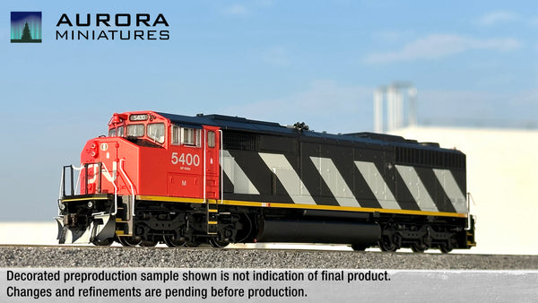 Aurora Miniatures Inc 110501 HO - GMD SD50F Diesel - DCC/Sound - Canadian National - (Stripes) - #5400