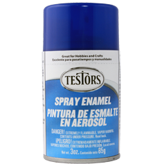 Testors 1211 - Spray Enamel - Dark Blue Gloss (3oz)