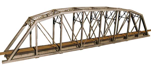 Central Valley 200' Single-Track Heavy-Duty Laced-Parker-Truss Bridge-Kit