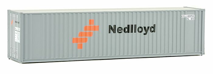 Walthers SceneMaster 8219 - HO 40ft Hi-Cube Corrugated Container - Nedlloyd
