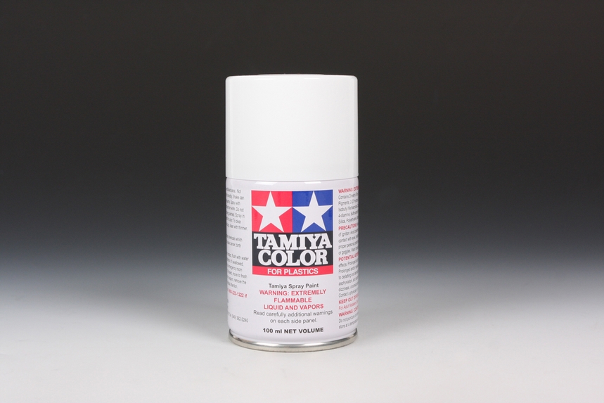 Tamiya Paints 85027 - Spray Can - Matte White (100mL)