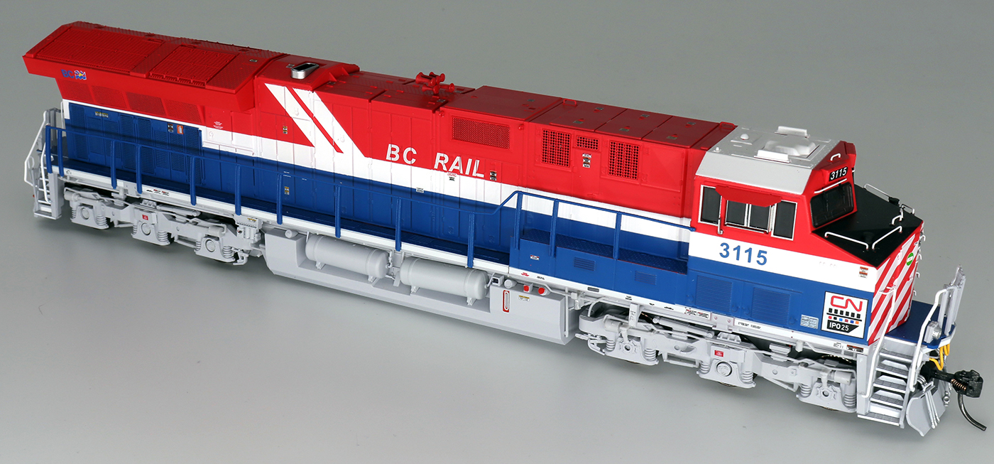 Intermountain 497110-01 - HO ET44 Tier 4 - DCC Equipped - CN Heritage/BC Rail #3115