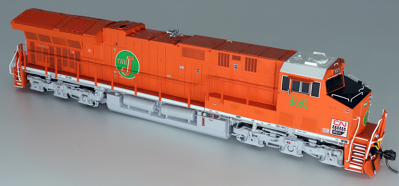 Intermountain 497111-01 - HO ET44 Tier 4 - DCC Equipped - CN Heritage/Elgin, Joliet and Eastern #3023