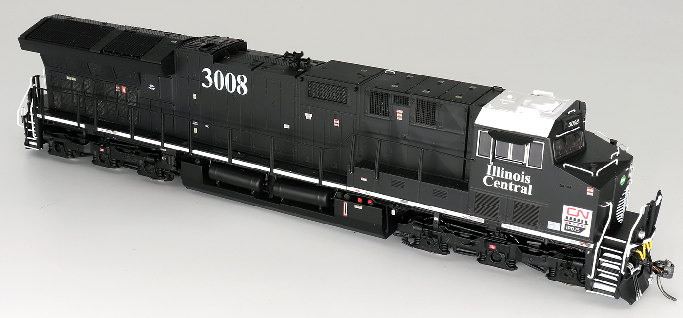 Intermountain 497112-01 - HO ET44 Tier 4 - DCC Equipped - CN Heritage/Illinois Central #3008