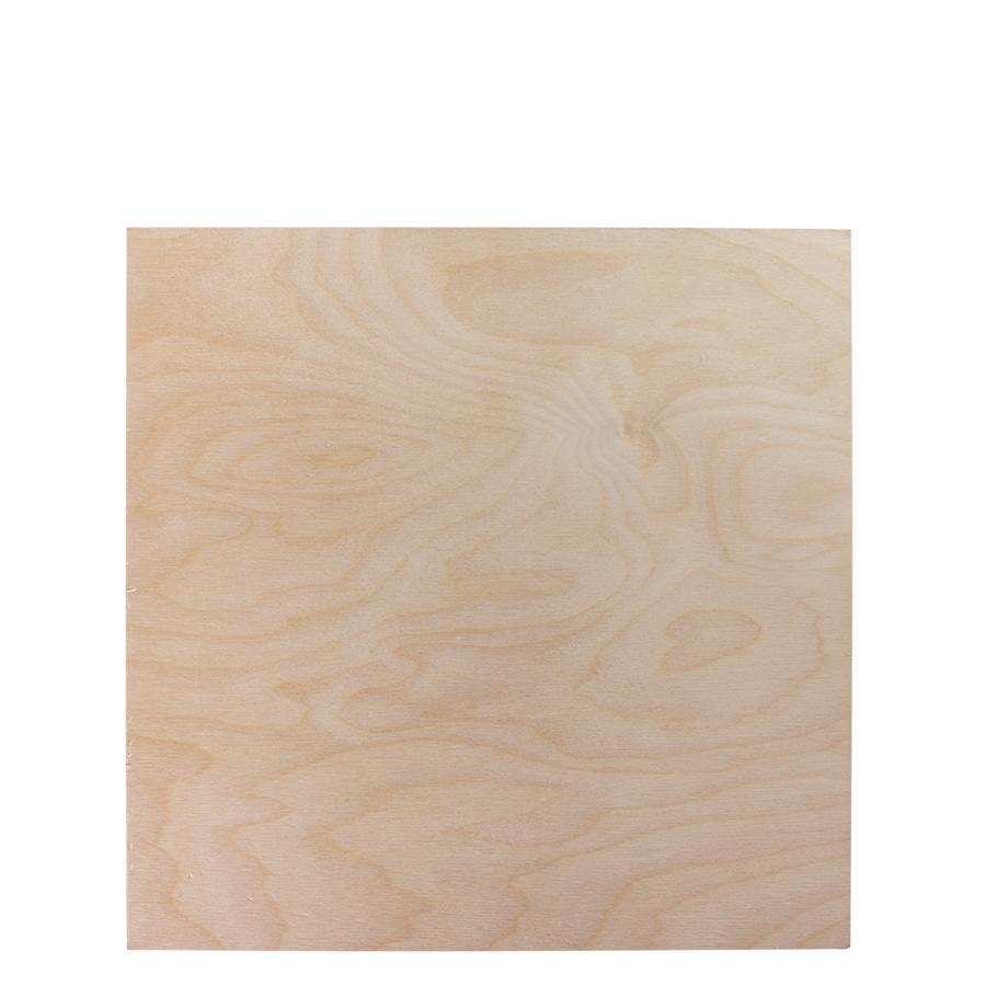Midwest Products 5335 - Craft Plywood Sheet - 12 x 12inch x 1/2inch Thick - Single Piece